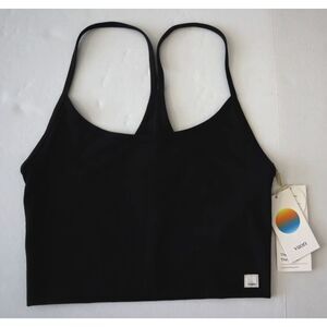 Vuori VW1098 Women's Sz Medium Black All The Feels Tank Top